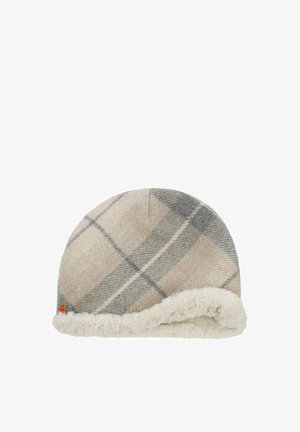 Mayser, KACEY CHECK WENDEMÜTZE - Beanie - hellbeige