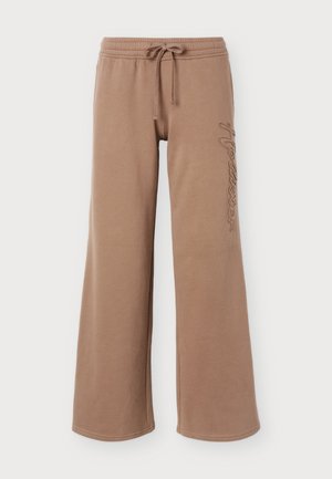 Hollister Co., BAGGY SELF LOGO LENTIL  - Долнище на анцуг - lentil