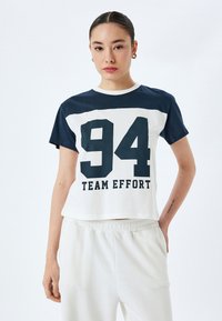 Koton PRINTED - T-shirt print - beige