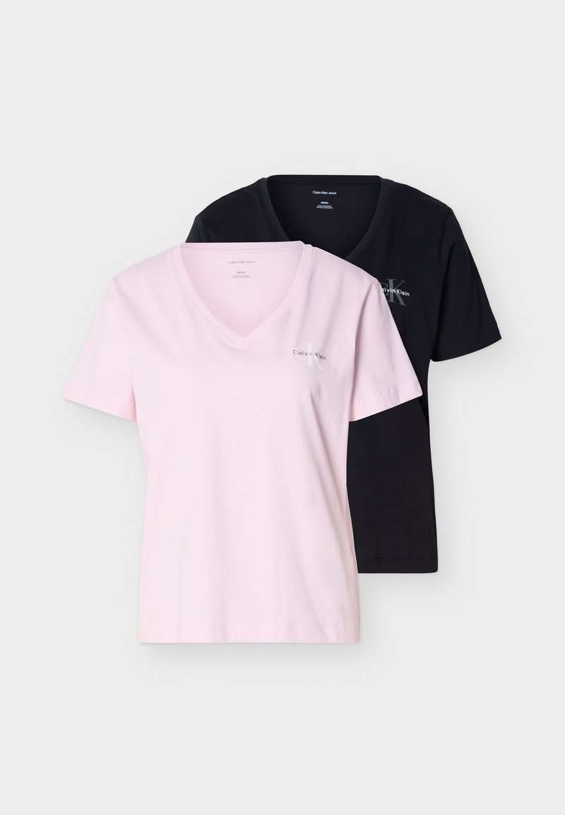 Calvin Klein Jeans T-shirt basic roze