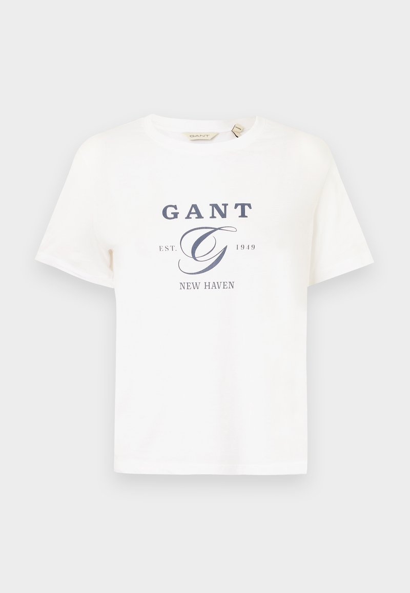 Gant T-shirt print wit