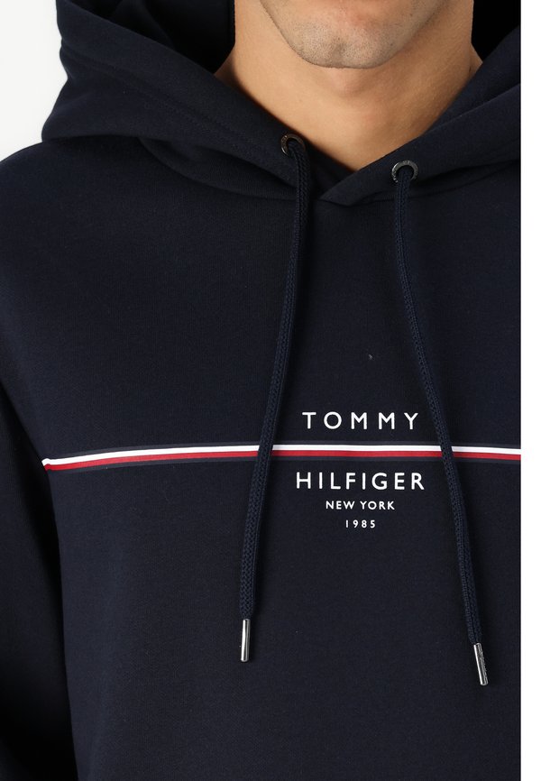 CHEST STRIPE HOODY - Sweatshirt - desert sky4