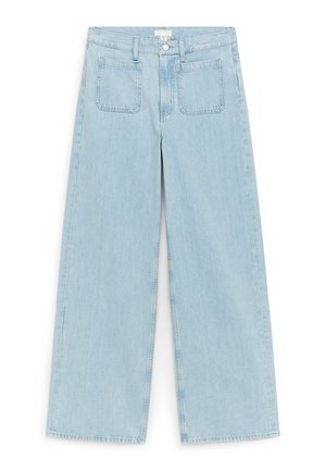 ARKET, ARKET LUPINE FLARED JEANS - Jean flare - light blue