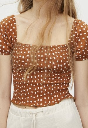 PULL&BEAR Blouse - brown