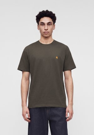 Carhartt WIP, CHASE - Basic T-shirt - shungite