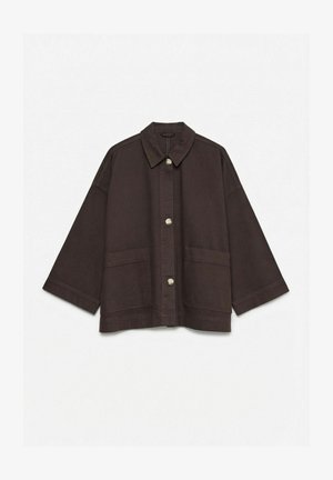 Vero Moda, DENIM JACKET AWVERENA DENIM JACKET - Veste en jean - chocolate torte