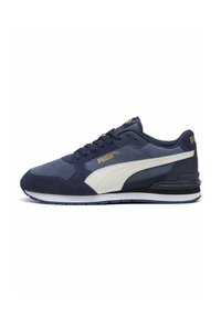 Puma ST RUNNER - Sneakers basse - evening sky-vapor gray-club navy- white