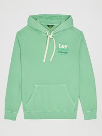 LEE x CRAYOLA HOODY UNISEX - Felpa con cappuccio - magic mint