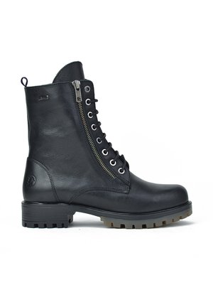 Botas con cordones - black