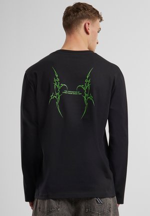 SMALL SIGNATURE TRIBAL - Ilgarankovis viršutinės dalies drabužis - black