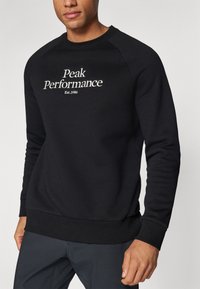Peak Performance ORIGINAL CREW-BLACK-OFFWHITE - Sweatshirt - black/offwhite