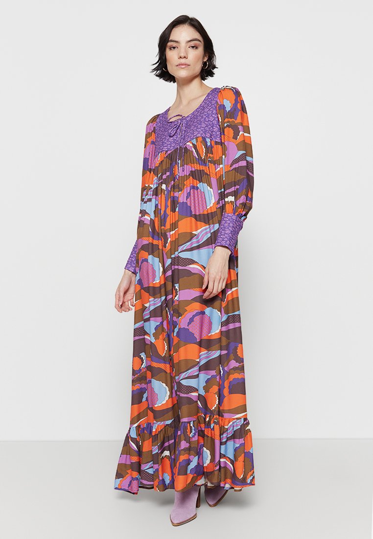 Manoush Maxi-jurk paars