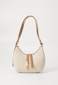 GOCCIA SHOULDER BAG - Bolso de mano - naturale/brandy