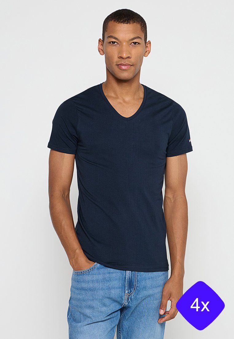 Fila T-shirt basic blauwgrijs