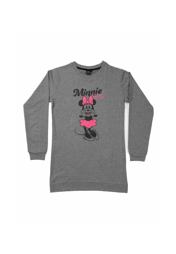 DISNEY MINNIE MOUSE  LANGARM  - Nachtwäsche Shirt - grau