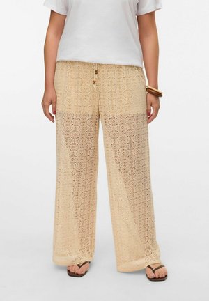 MIT WEITEM BEINSCHNITT VMCMAYA MITTLERE TAILLE - Bukse - birch