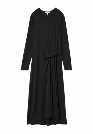 REGULAR FIT - DRAPED MIDI - Trikoomekko - navy