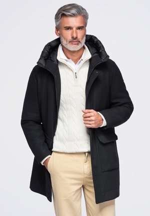Ombre, COAT OM-COWC-0161 - Manteau court - black