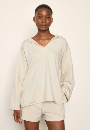 Lindex LINDEX OVERSIZED HOODIE LINDEX - Hættetrøje - light beige