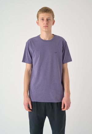 LIGULL REGULAR - Basic T-shirt - heather grape