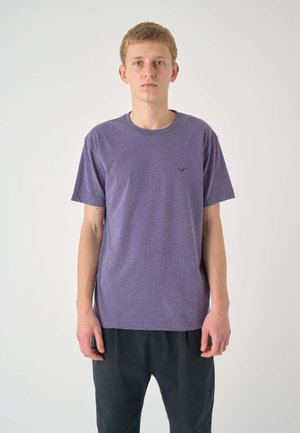 LIGULL REGULAR - T-Shirt basic - heather grape