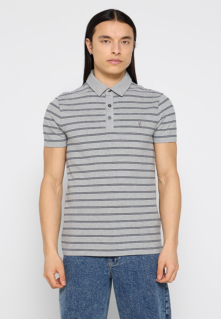 AllSaints Poloshirt grijs