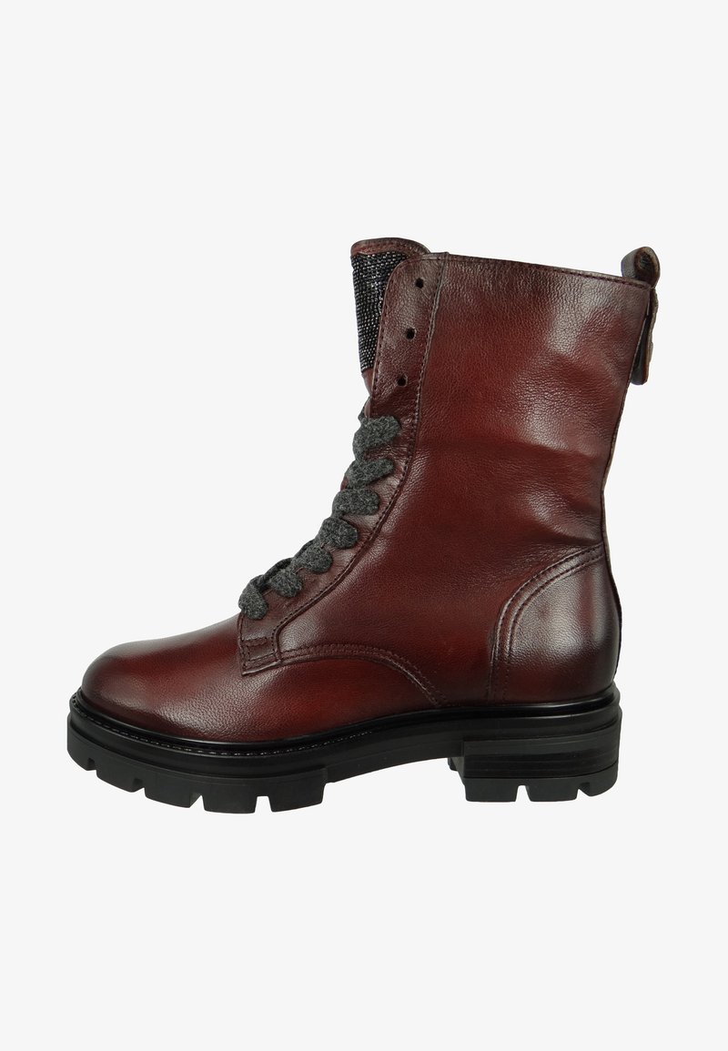 MJUS Platform ankle boots - merlot