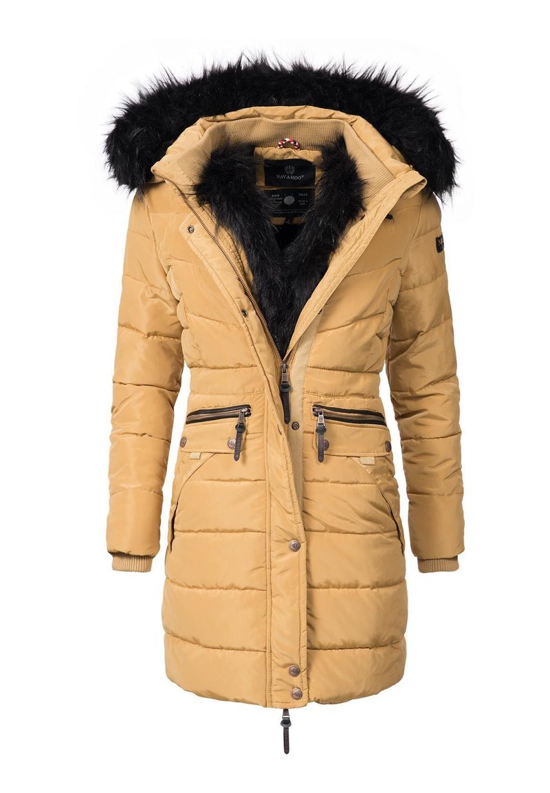 Navahoo Paula - Wintermantel - camel