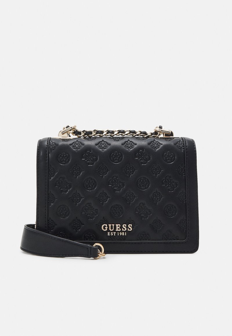 Guess ABEY CONVERTIBLE XBODY FLAP Umh ngetasche Black schwarz guess-abey-convertible-xbody-flap-umh-ngetasche-black-schwarz