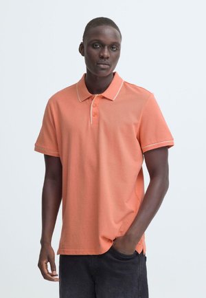 WOOD - Polo krekls - burnt coral