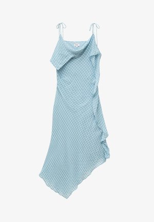 & OTHER STORIES, & OTHER STORIES DRAPED MIDI DRESS - Robe de jour - blue