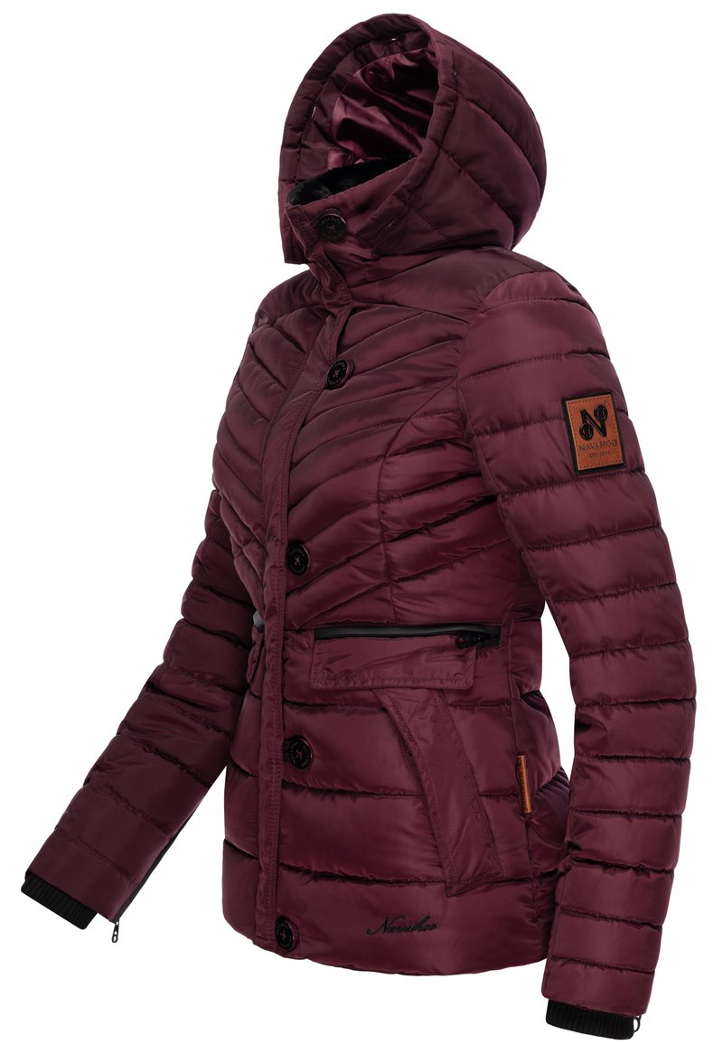 Damen Leichte Jacken | Navahoo Winterjacke dark red melange/bordeaux - FO78604 Damen Leichte Jacken | Navahoo Winterjacke dark red melange/bordeaux - FO78604