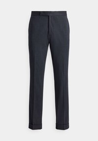 STRETCH TWILL SUIT TROUSER - Puvunhousut - bright navy multi