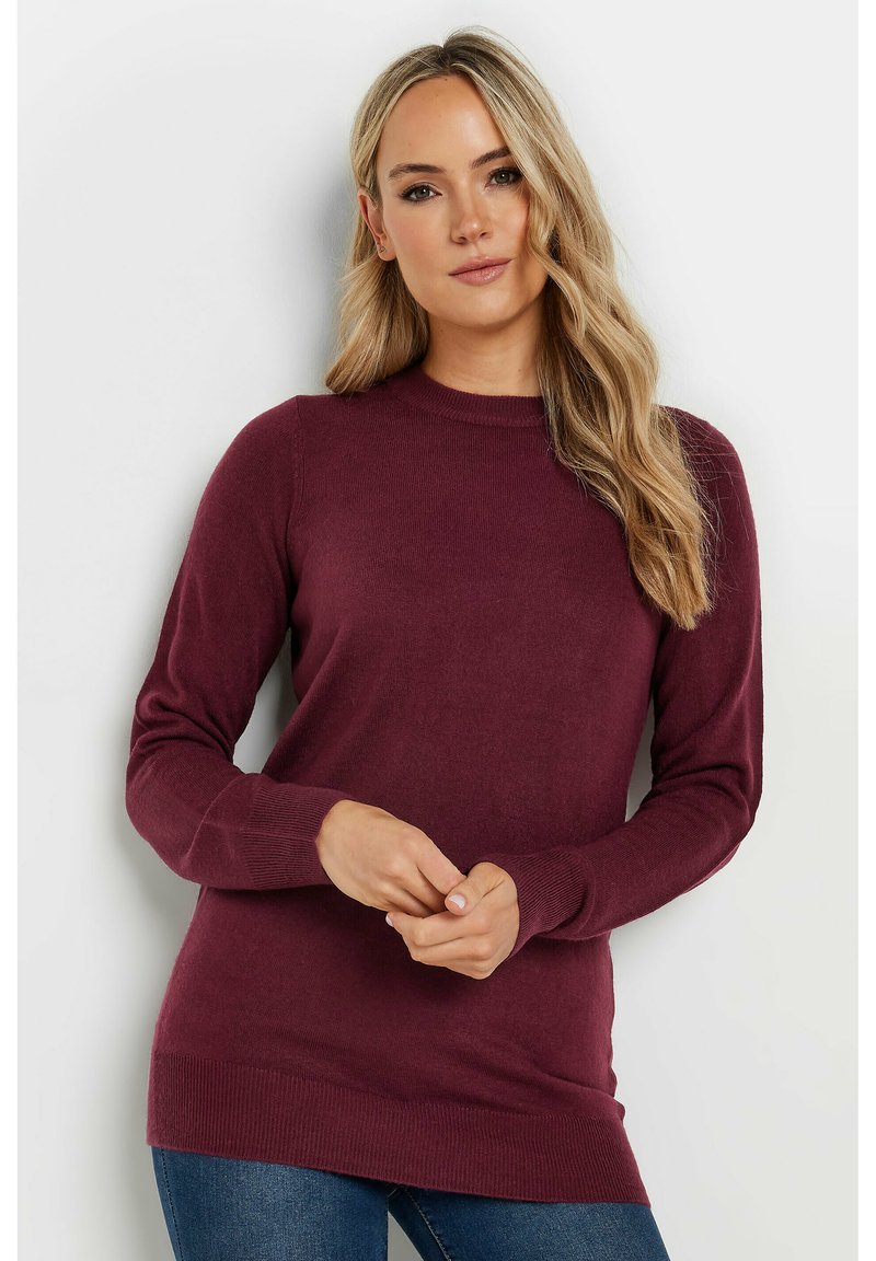 Long Tall Sally TALL CREW NECK  - Maglione - red