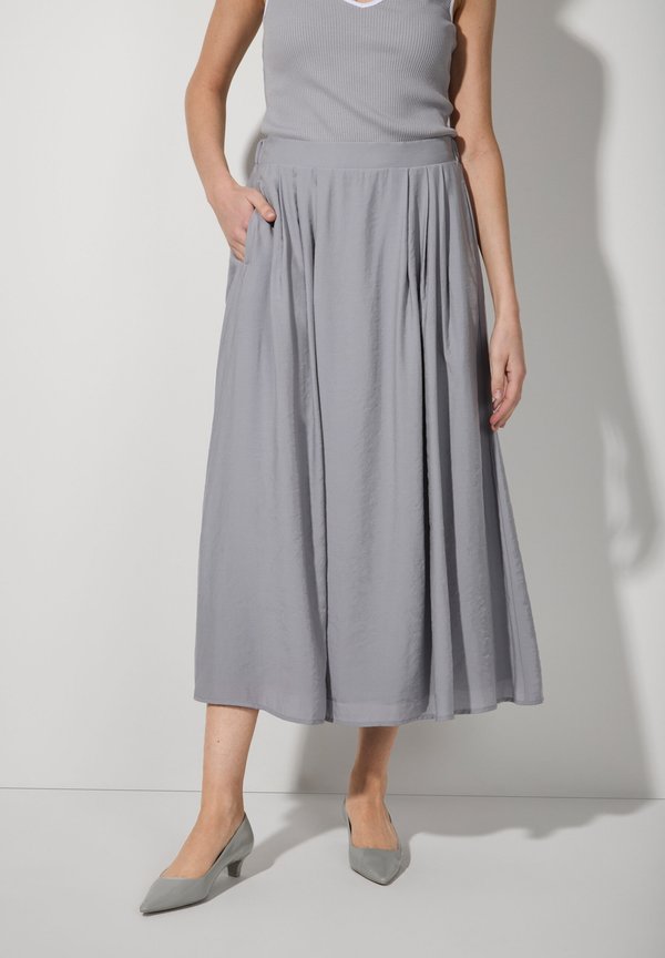 Faltenrock - grau