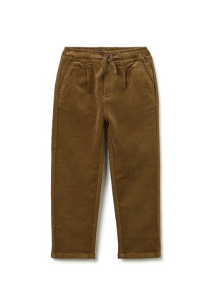 REGULAR FIT - Pantalones - dark brown