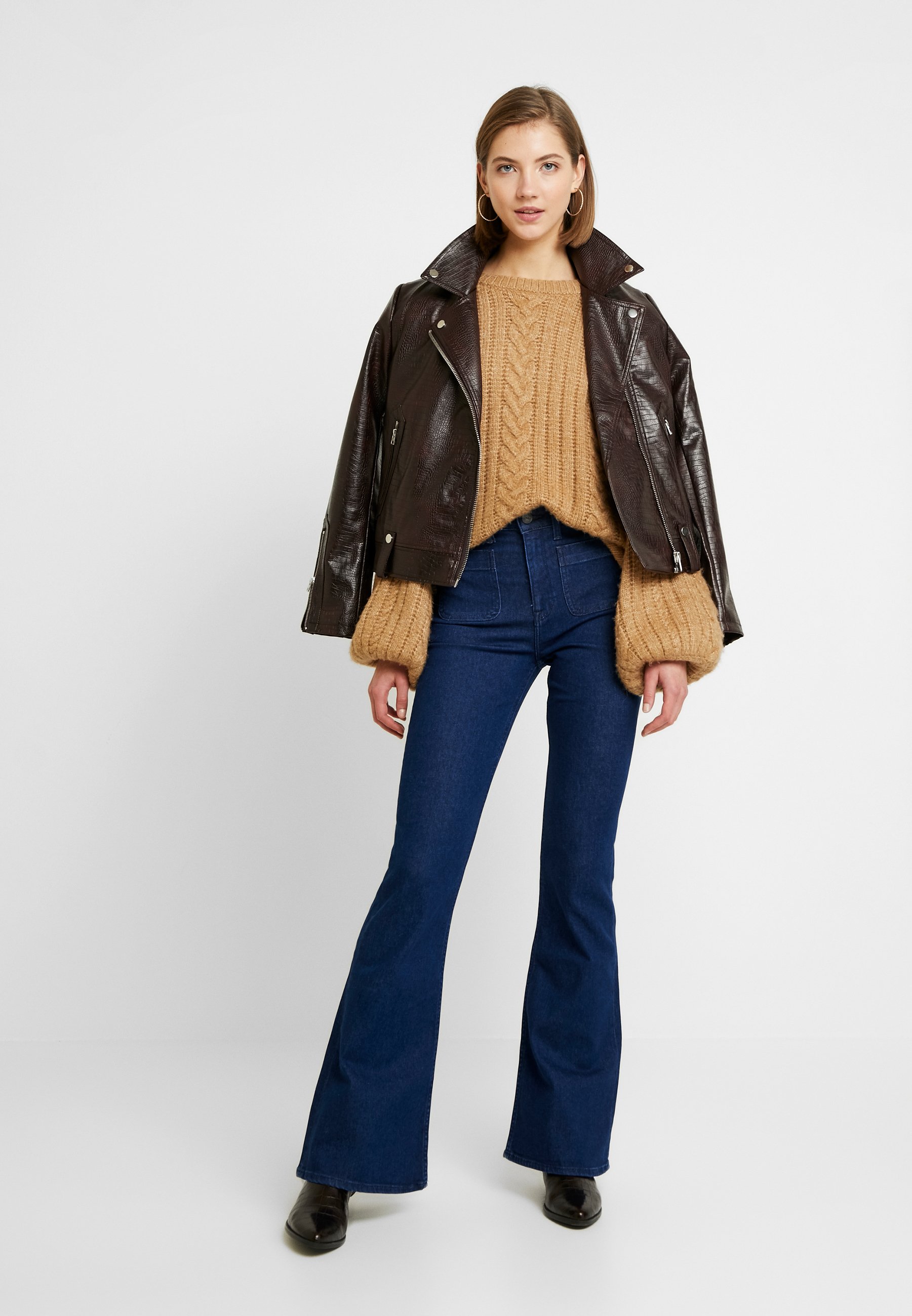 Lee Flared Jeans - clean say/blue denim 