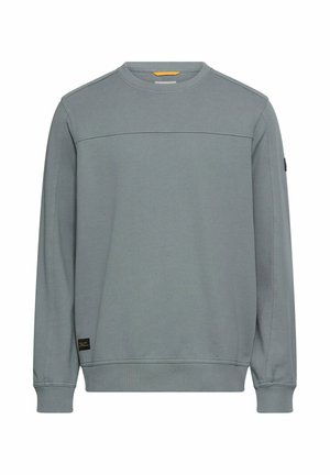 camel active MIT RUNDHALSAUSSCHNITT - Sweatshirt - stormy blue