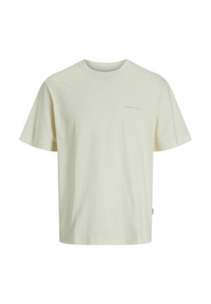 T-shirt med print - antique white
