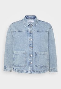 Unselected, light blue denim