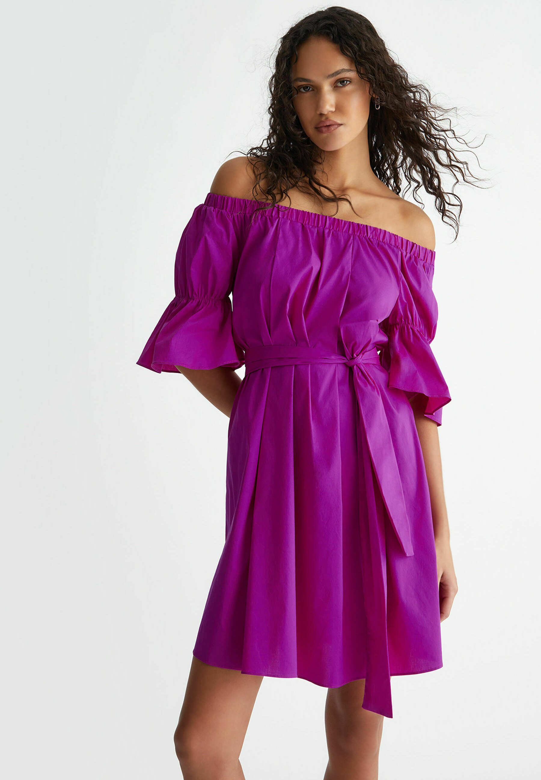Liu Jo Jeans STRETCH - Vestito casual - fuchsia/viola