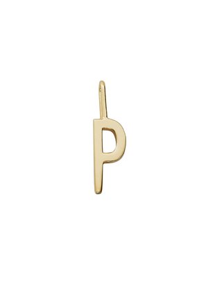 Design Letters LETTER CHARM 10MM A-Z 18K GOLD-PLATED - Anhänger - gold-coloured