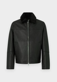 JACKET - Læderjakker - black