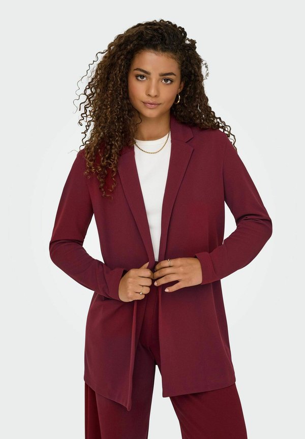 GEGGO LS - Kurzmantel - cabernet