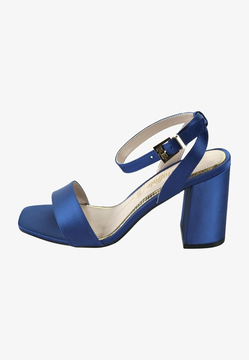 Buffalo Sandali z visoko peto - blue