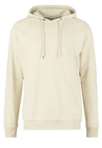 Urban Classics ACID WASH RAGLAN HOODY - Luvtröja - sand