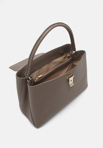 Bally LAYKA TOP HANDLE - Sac à main - deep sepia/gold-coloured