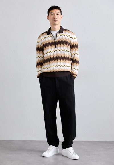 Missoni TROUSERS - Παντελόνι - black beauty
