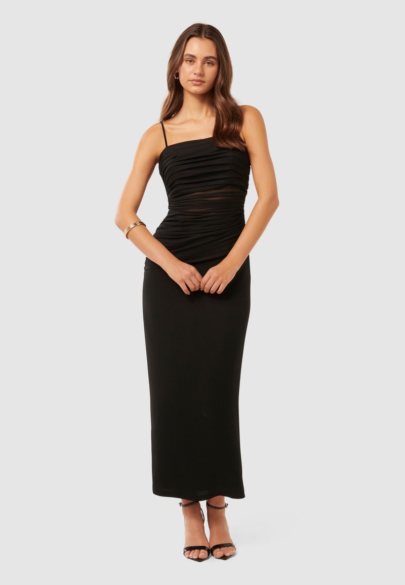 Forever New LEAH LAYERED BODYCON - Haljina od žerseja - black