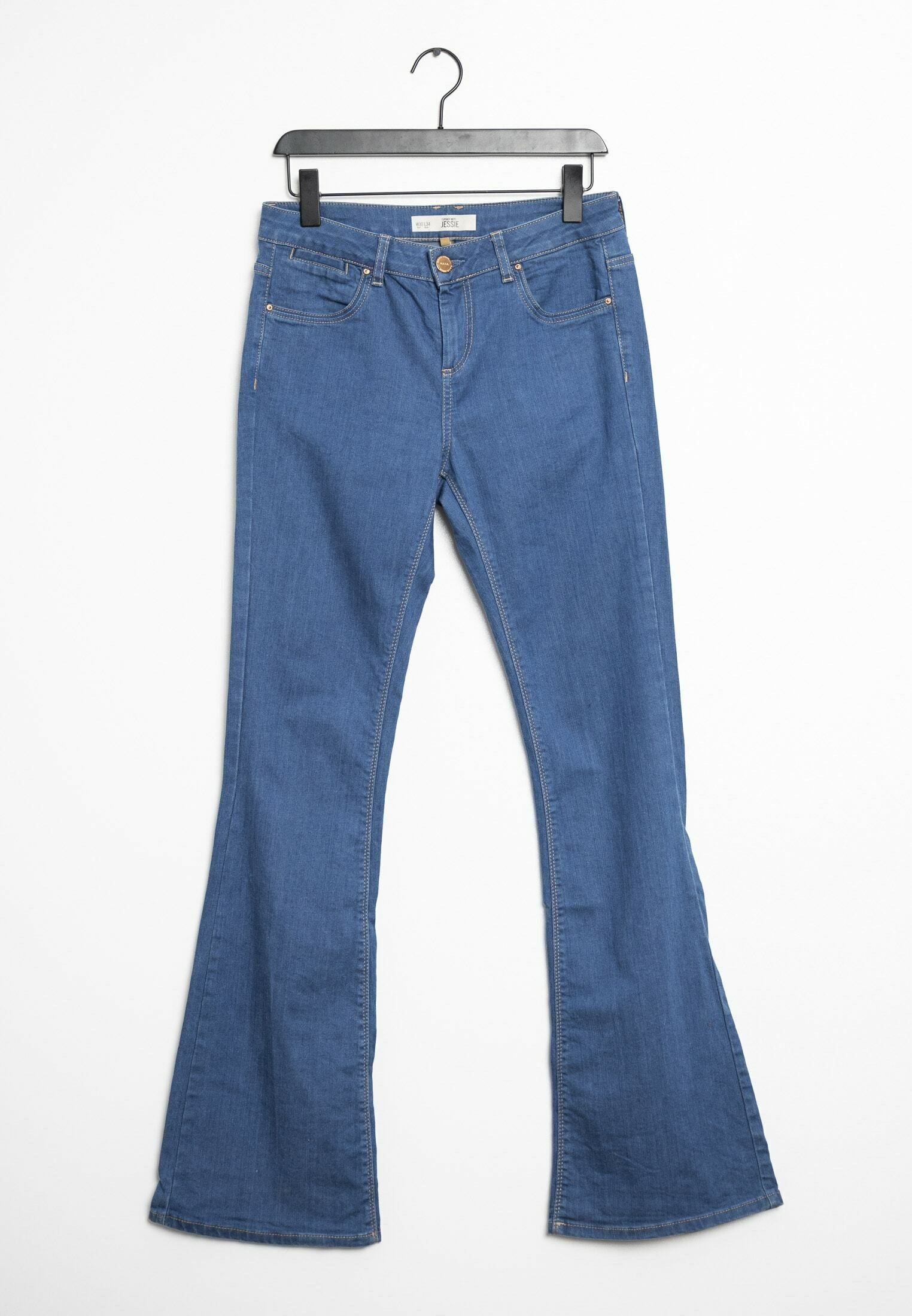 Vaqueros a campana - blue/azul - (Segunda mano) - Zalando.es